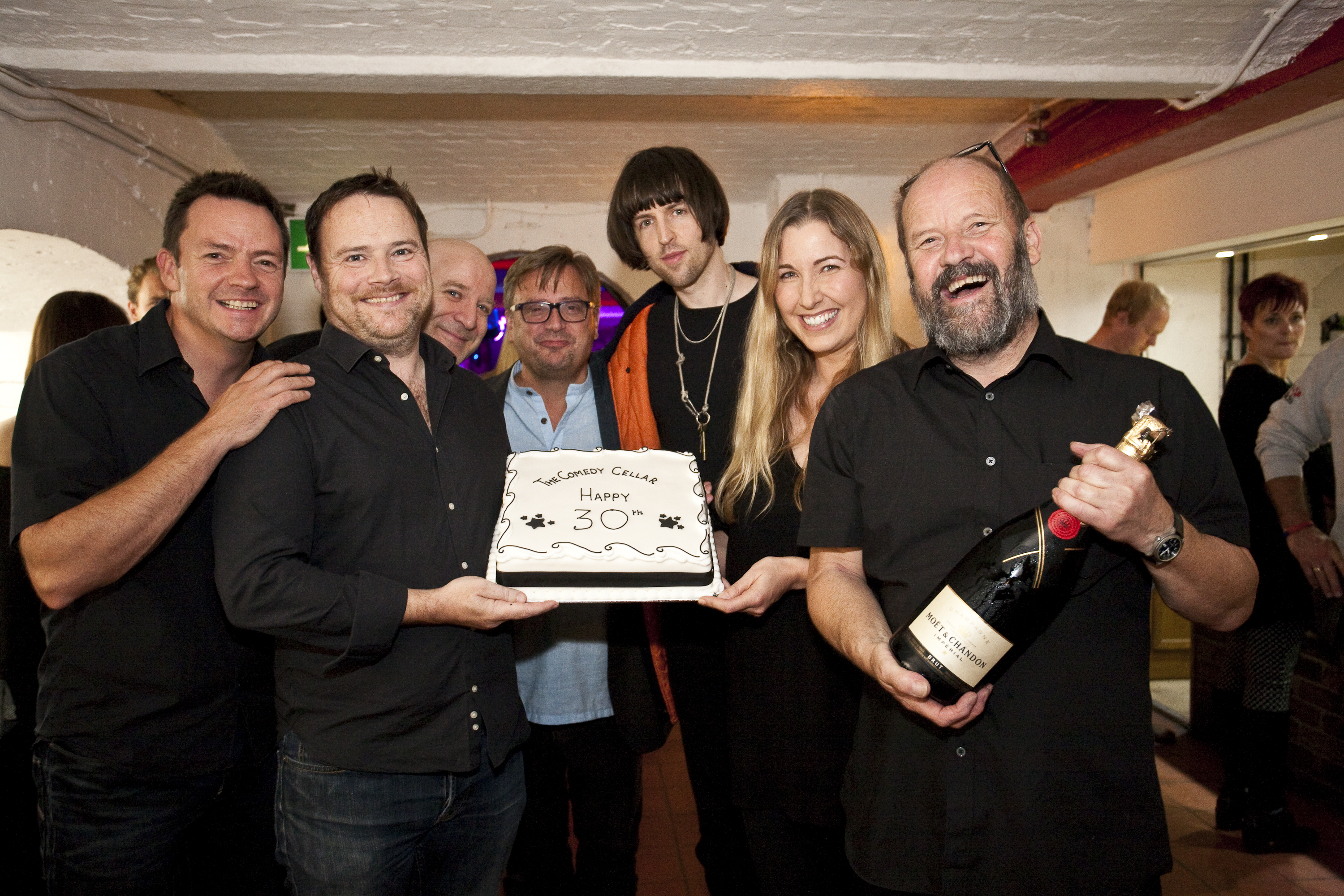 Rob Heeney, Simon Houlihan, Steve Best, Ron McAllister, Tom Ward, Katherine Webb and Mick Butcher