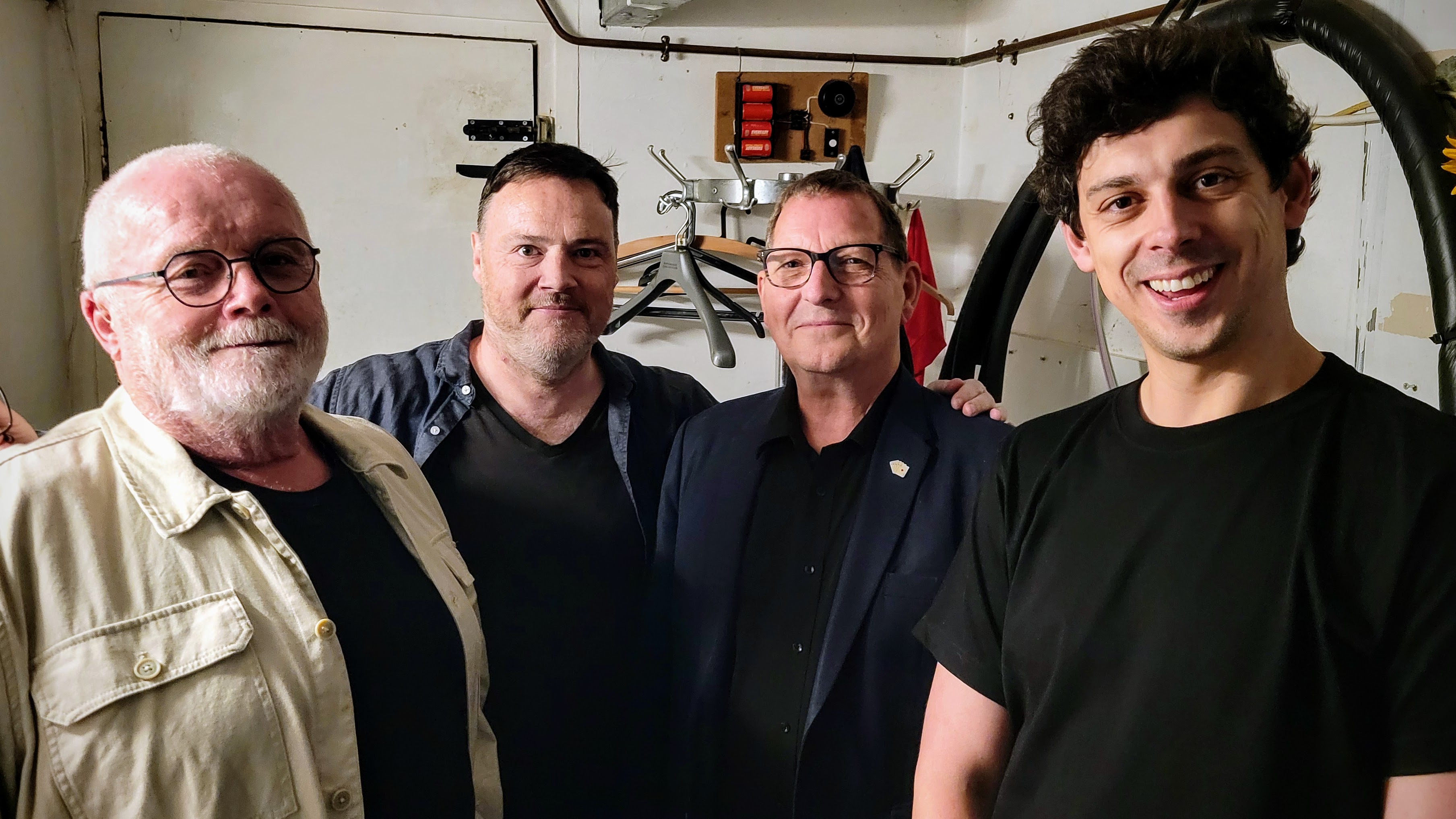 Kevin McCarthy, Simon Houlihan, Otiz Cannelloni and Matt Richardson