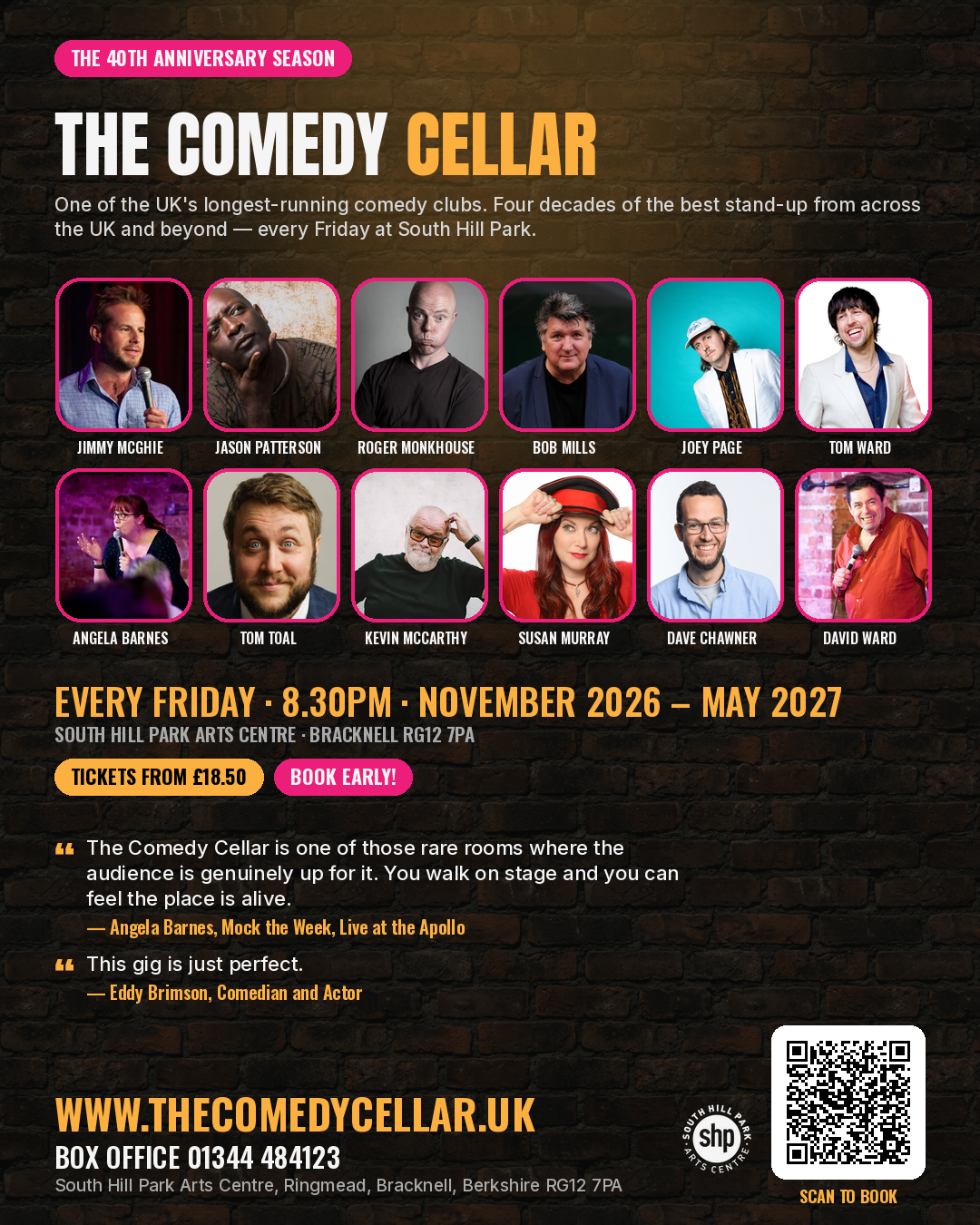 This season's Comedy Cellar flyer